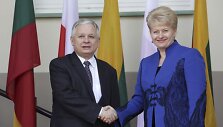 Balandžio 8 d. prezidento L.Kaczynskio vizitas
