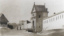 P.Smuglevičiaus pie&scaron;inyje - Trakų vartai