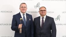 &Scaron;arūnas Vaitkus (kairėje) ir Mindaugas Skritulskas