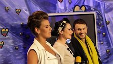 Vilija Matačiūnaitė, Simona Nainė ir Vaidas Baumila