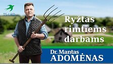 Manto Adomėno reklama