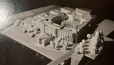 Konservatorijos rūmai Žvėryne, archit. Vytautas Edmundas Čekanauskas, 1985&ndash;1988, maketo nuotrauka 