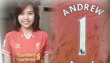 Maira Nari su specialiais &bdquo;Liverpool&ldquo; mar&scaron;kinėliais