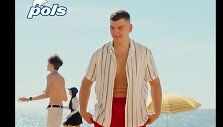 Rolandas Mackevičius ledų reklamoje