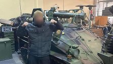 Ukrainos kariuomenė gavo naują karinę ma&scaron;iną.
