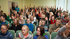 &bdquo;Ekomokyklos&ldquo; seminarų dalyviai diskutavo, kaip galima saugoti gamtą. Organizatorių nuotr.