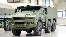 Lenkija pradeda serijinę &bdquo;Heron&ldquo; 6&times;6 &scaron;arvuotosios transporto priemonės gamybą.