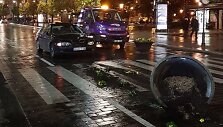 BMW avarija Gedimino prospekte