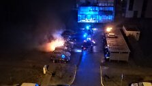Automobilio gaisras Pilaitėje