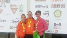 Brigita Virbalytė, Neringa Aidietytė ir Inga Mastianica