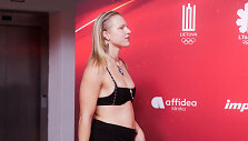 LTOK geriausių metų Lietuvos sportininkų apdovanojimų vakaro svečiai.  Rūta Meilutytė