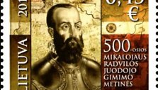 Pa&scaron;to ženklas M.Radvilai Juodajam