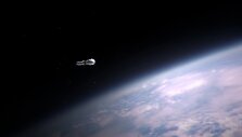Raketos &bdquo;Falcon Heavy&ldquo; vizualizacija