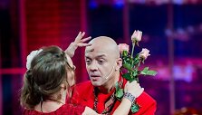 Aktoriai Ramūnas Rudokas ir Natalija Janičkina