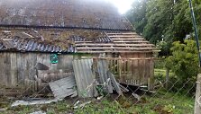 Viesulas nuniokojo &Scaron;akių rajone esančią sodybą