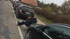 Eismo spūstis norint įvažiuoti į Jonavą