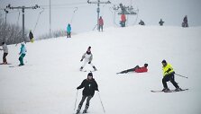 Ankstesniais metais, kai dirbti leisdavo žiemi&scaron;ki orai, Utrių kalną per savaitgalį aplankydavo apie 300 žiemos pramogų mėgėjų