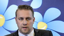 "&Scaron;vedijos demokratų" partijos lyderis Mattiasas Karlssonas