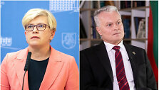 Ingrida &Scaron;imonytė ir Gitanas Nausėda
