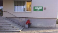 Įtariamasis gamtinio reikalo vietoje Tauragės centre