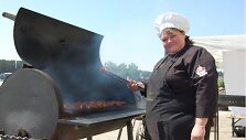 Lietuvos barbekiu kepėjų asociacijos narė Galina Bov&scaron;evič