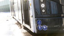 Elektrinio autobuso pristatymas Vilniaus oro uoste