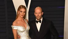 Rosie Huntington-Whiteley ir Jasonas Stathamas