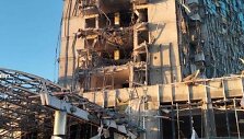 Odesoje per raketų ataką smarkiai nukentėjo uostamiesčio simboliai &ndash; jūrų uostas ir vie&scaron;butis "Odesa"