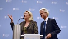 Marine Le Pen ir Geertas Wildersas