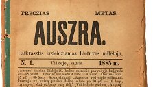 Laikra&scaron;čio &bdquo;Auszra&ldquo; 1885 m. komplektas
