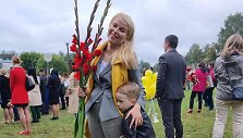 Rūtos Mikelkevičiūtės sūnus Jonas eina į paruo&scaron;iamąją klasę