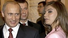 Vladimiras Putinas ir Alina Kabajeva (2004 m.)