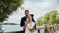 Gintarės Jaro&scaron;aitės ir Edgaro Žarskio vestuvių akimirka