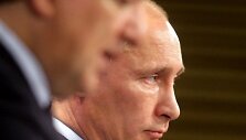 Vladimiras Putinas ir Manuelis Barroso