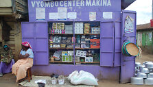 Kioskas Kenijos sostinėje Nairobyje