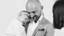 Donatas Baumila su dukra Mėta 