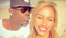 Mario Balotelli ir Fanny Neguesha