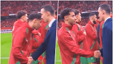 Maroko futbolininkai ir &scaron;alies princas