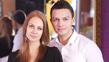 Deividas Bastys su mylimąja Agne