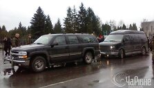 &bdquo;Pravyj sektor&ldquo; savo lyderį D.Jaro&scaron;ą vežioja pagrobtais prabangiais automobiliais