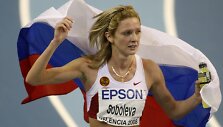 1500 metrų bėgikė Jelena Soboleva buvo diskvalifikuota pri&scaron; Pekino olimpines žaidynes