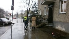 Sulaikytas Klaipėdos apylinkės teismą &scaron;iurpins vyras