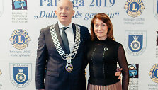 Palangos labdaros vakaro akimirka