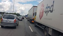 Spūstis ties Kleboni&scaron;kio tiltu Kaune