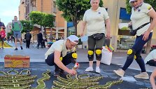 Mitkaičių kaimo bendruomenė dalyvauja Italijoje vykstančiame floristinių ornamentinių kilimų festivalyje