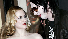 Evan Rachel Wood ir Marilynas Mansonas (2007 m.)