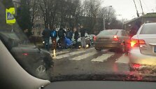 Kauno Kovo 11-osios gatvėje partrenktas vaikas ir moteris