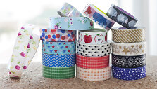 &bdquo;Washi tape&ldquo; lipnios juostelės
