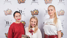 Gabrielė Rutkauskienė Vasha, Eglė Straleckaitė ir Neringa &Scaron;iaudikytė