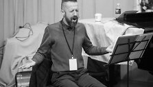 Lino Adomaičio, Egidijaus Buožio ir Vokiet0ijos styginių kvinteto &bdquo;G-Strings&ldquo; koncerto repeticija